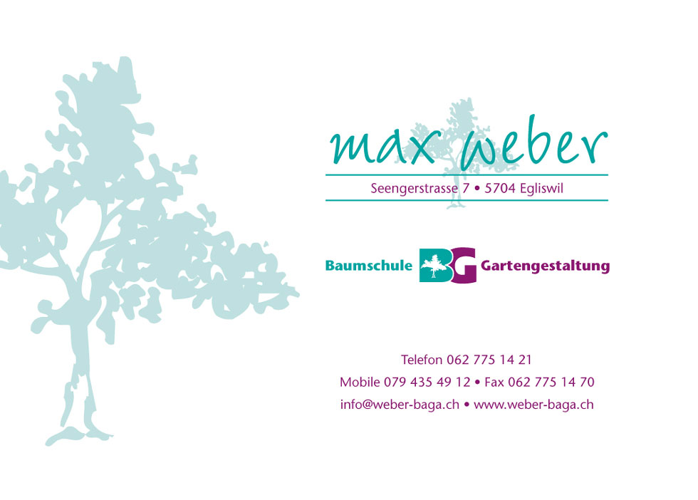 Max Weber Baumschule und Gartengestaltung